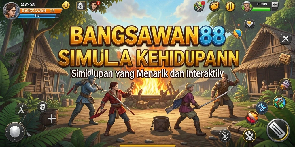 Tampilan gameplay menarik BANGSAWAN88 dengan interaksi sosial yang dinamis.