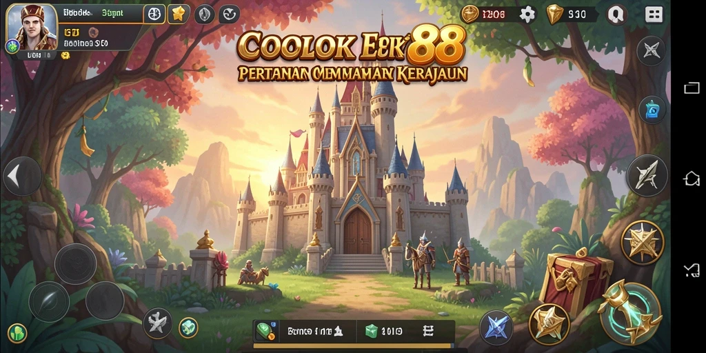 Screenshot COCOL88 menampilkan aksi pertahanan menara yang mendebarkan.