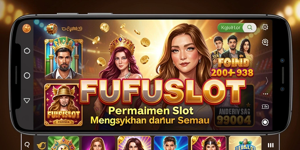 Screenshot utama FUFUSLOT menampilkan gameplay slot yang mengasyikkan.