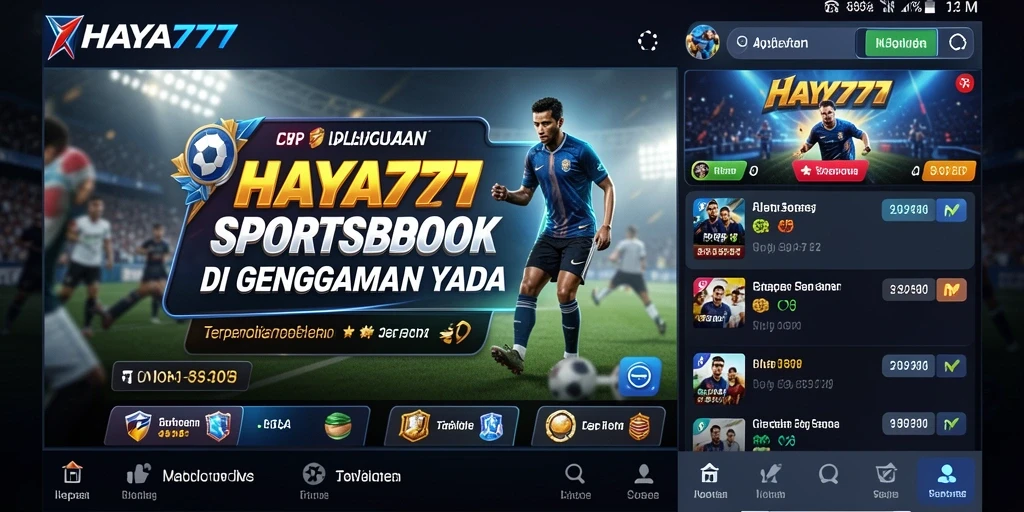 Screenshot HAYA777 menampilkan antarmuka taruhan yang menarik dan mudah digunakan.