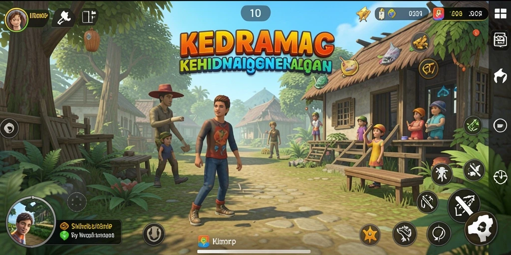 Tampilan gameplay <strong>IDRRP</strong> yang menawan dan interaktif.