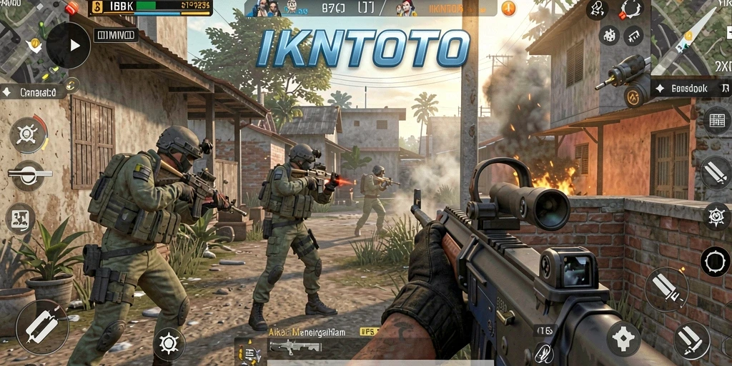 Tampilan gameplay seru dalam IKNTOTO yang memukau.