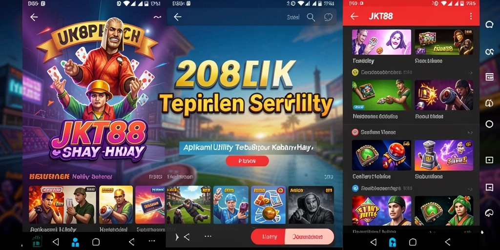 Tampilan antarmuka utama JKT88 dengan fitur pengingat dan catatan.