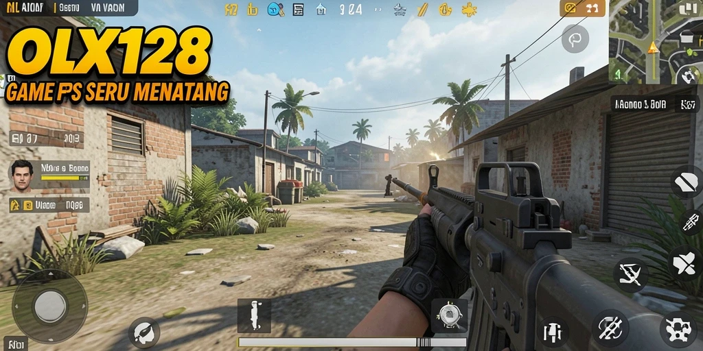 Tangkap momen seru dalam gameplay FPS di OLX128.