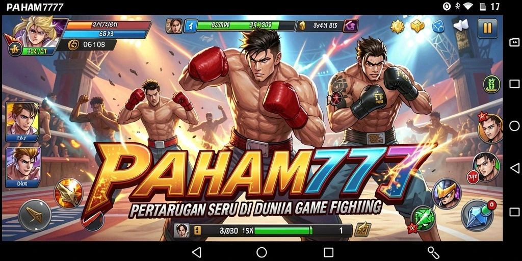 Gameplay seru pertarungan di PAHAM777 dengan karakter unik.