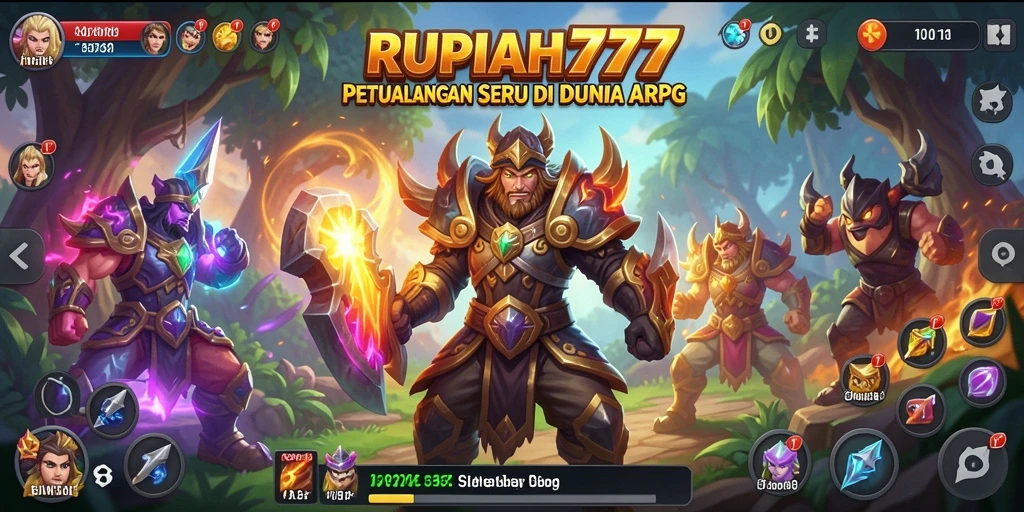 Gameplay seru dan grafis fantastis dalam RUPIAH777.