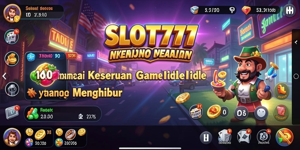 Screenshot SLOT777 menampilkan keseruan gameplay slot yang menghibur.